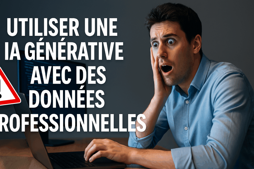 Utiliser une IA générative avec des données pro : savooir ce que l'on peut communiquer à l'IA